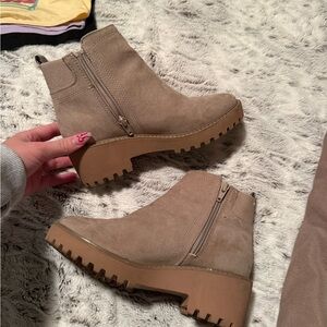 Target booties size 5.5 women’s